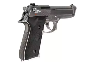 Réplique de pistolet M92 v.2 (LED Box) - argent