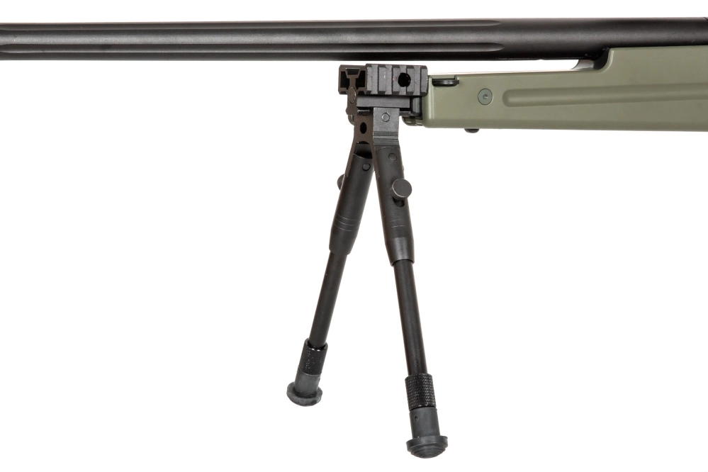 Airsoft pušky odstřelovací puška MB4414D - olivově zelená