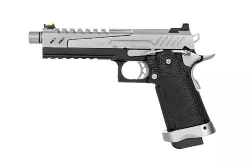 Airsoft pistole Hi-capa 5.1 Split Slide - černá/chromová