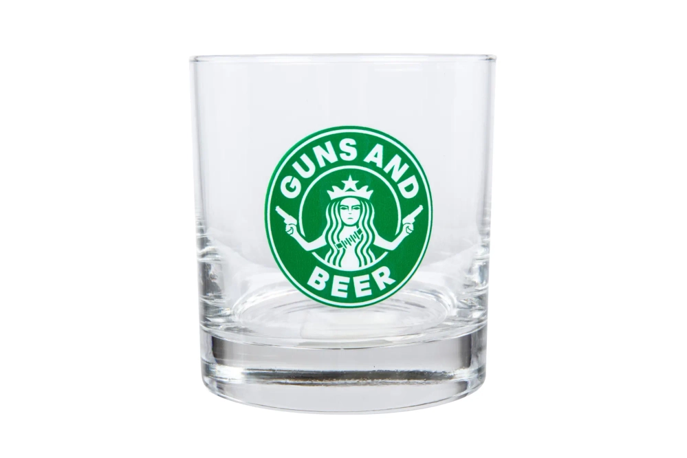 Vaso de cerveza pequeño Lucky Shot - Guns and Beer