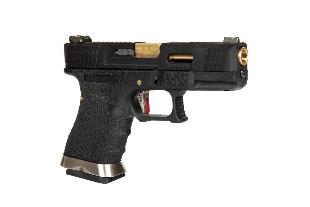 Pistola de airsoft G Force G19 T1 - Negro/Oro