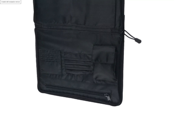 Funda táctica para documentos - negra