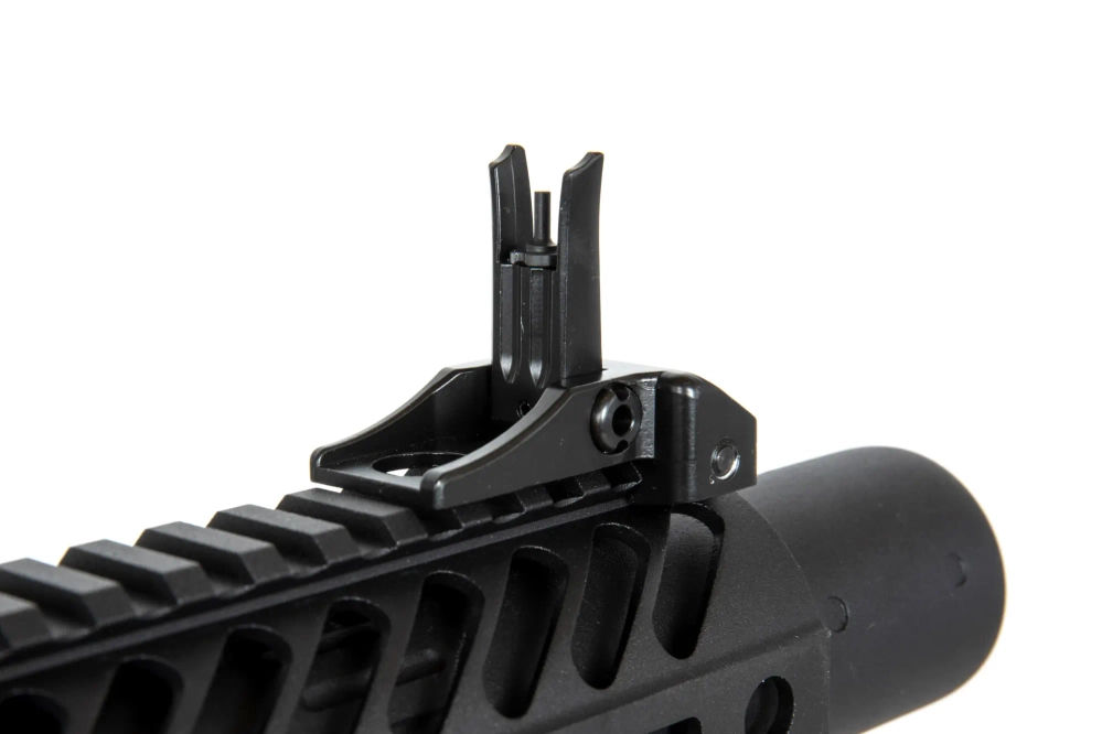 Seekins Precision 9" SBR8 karabijn replica met onderdrukker - Zwart