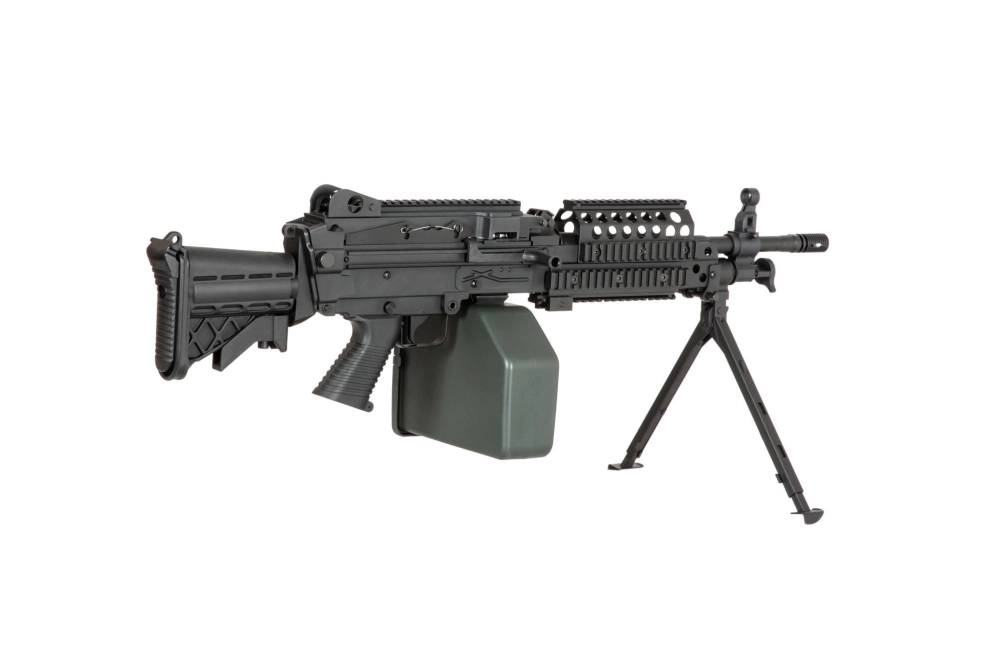 Ametralladora de airsoft SA-46 CORE™ - negro