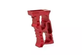 M-LOK/KEYMOD Aluminum Angled Forward Grip - Red