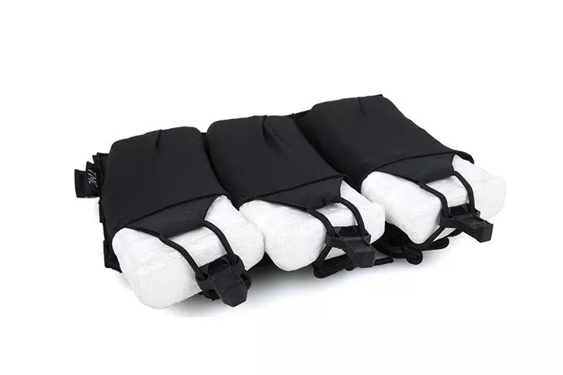 Cargador ligero para 3 cargadores M4/M16 - negro