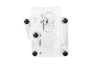Funda universal Mega-fit con aleta Transparente