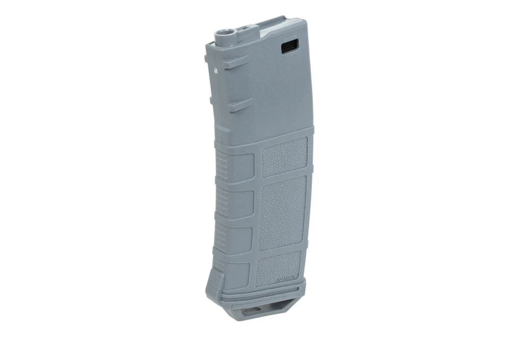 Střední zásobník 250 nábojů AMAROK typ B pro repliky M4/M16 šedý