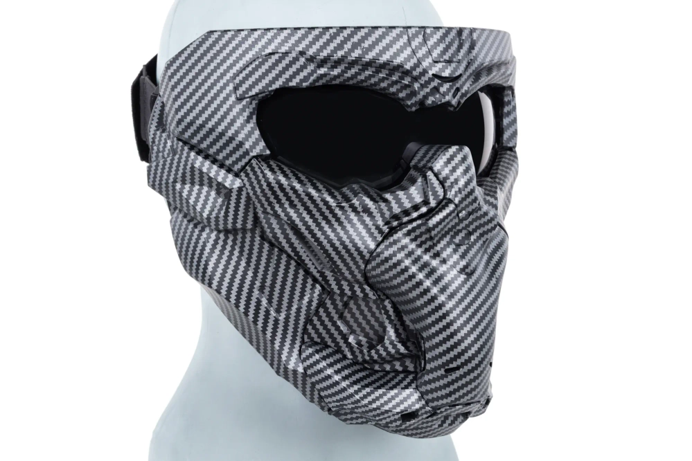 Wosport Doomsday MA-150 Carbon Fiber 2-in-1 Mask Kit