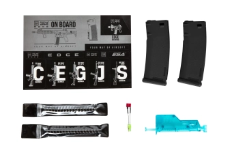 Fusil de airsoft Specna Arms SA-P22 Prime™ Aster II ETU con motor brushless Negro