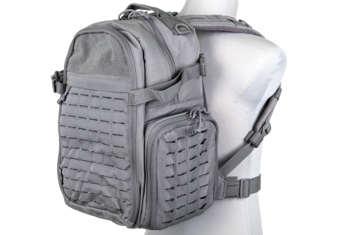 SAVIOR EQUIPMENT Mobile Arsenal Kompaktní ochranný batoh Grey
