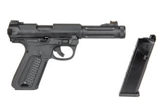 Replika poloautomatické pistole AAP01 Assassin - černá