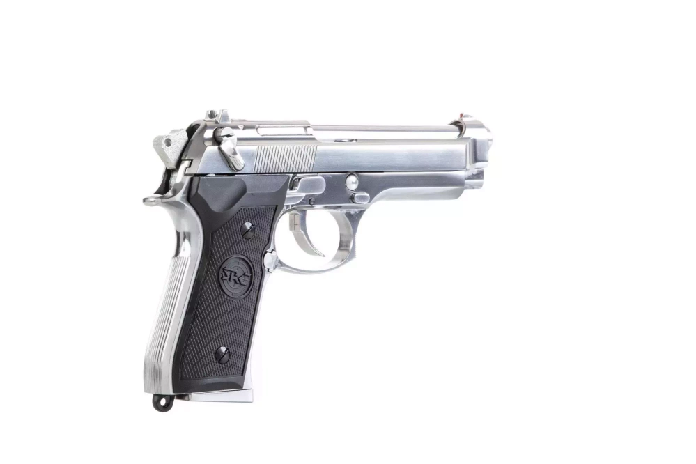Pistola de airsoft SR92 - plata