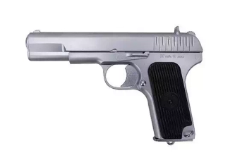 Réplique de pistolet à gaz SR-33 - argent 