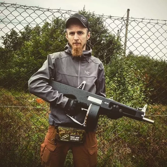 Magazynek bębnowy Drum Magazine do replik AA-12 Tokyo Marui 