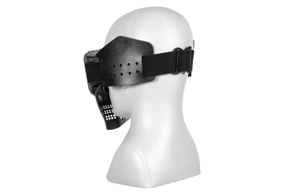 JT Full Face Mask with Goggles - Black