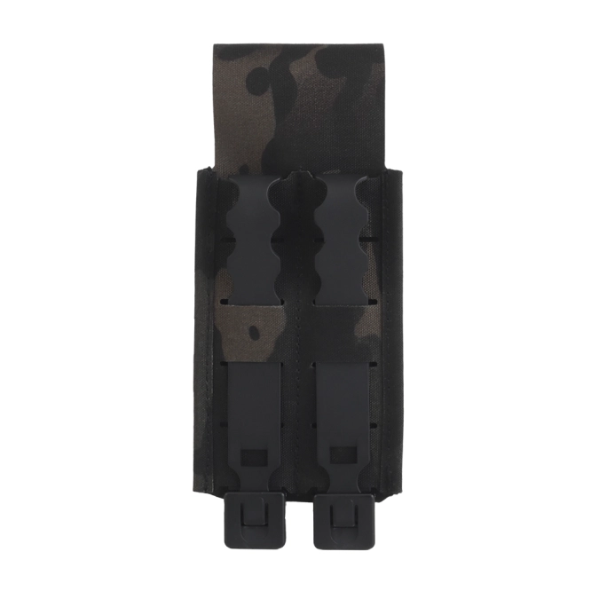Funda doble para cargador Wosport Flip Pouch MC Negro