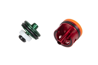 Sada pístů a hlavy válců TopMax ERGAL CNC DMR Air-Brake (oranžová PAD)