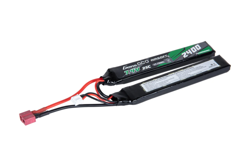 Li-Po Gens Ace 25C 2400mAh 2S2P 7.4V Deans 2 module battery