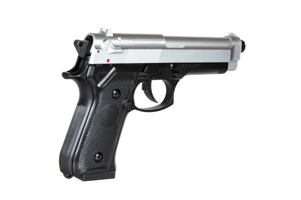 Pistolet airsoft GAH.202 - Noir Argent
