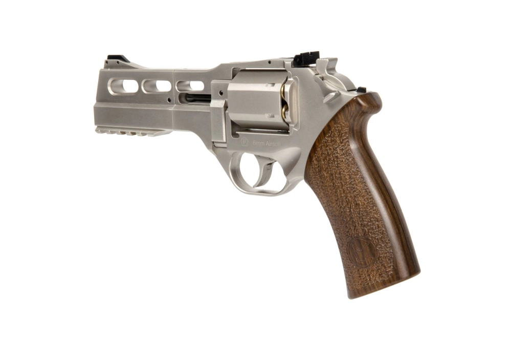 Revolver de airsoft CHIAPPA RHINO CO2 - platino