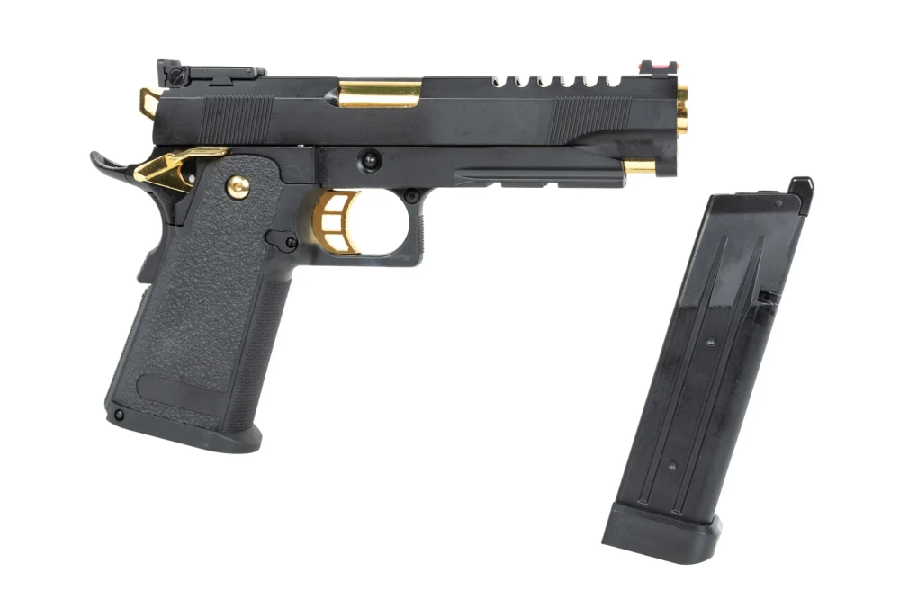 East Crane EC-2104 airsoft pistole Černá a zlatá