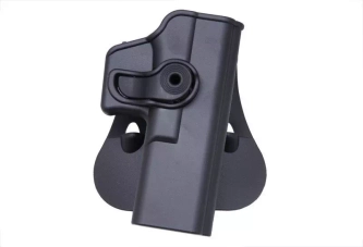 Polymer holster for the Glock 17 replica -BLACK