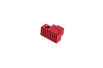 Aluminum CNC magazine release for STORM PC1 replica Red