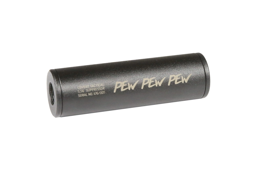 Pew Pew Pew" Covert Tactical Standard 30x100mm silencer"