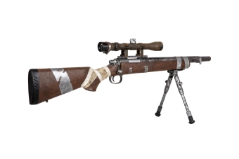MB03E Sniper Rifle Replica with Scope - Wood - Beast Hunter