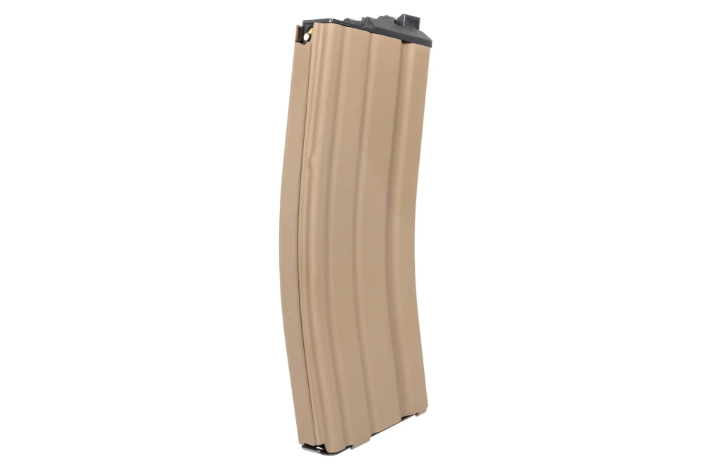 CO2 náboj 30+2 EC kuličky pro repliky typu M4/M16/SCAR-L/L85/T91 Open Bolt Gen. 3 Tan