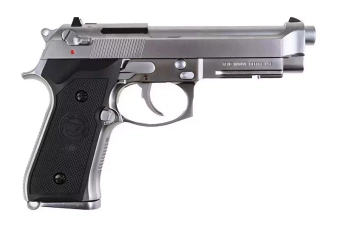 M9A1 v.2 pistool replica (LED Box) - zilver