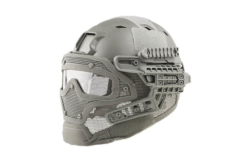 FAST Gunner Helmet (BJ) Replica - Grey