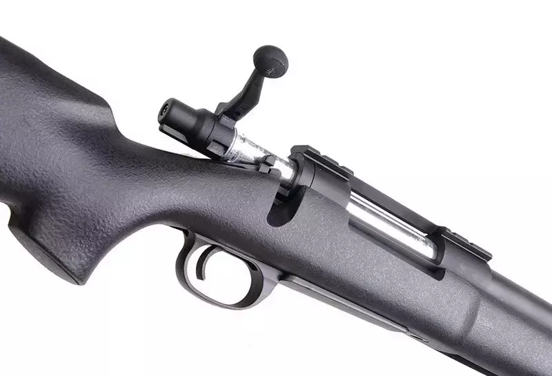 Fusil de airsoft rifle de francotirador SW-04 - negro