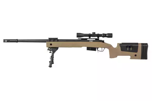 Fusil de airsoft visor y bípode SA-S03 CORE™ - color canela