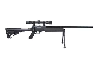 Fusil airsoft fusil de sniper MB13D avec lunette et bipode