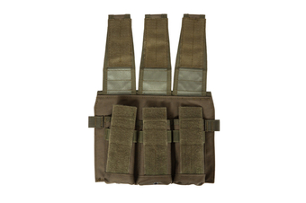 Pochette triple 5.56 pour gilet Rush 2.0 - vert olive