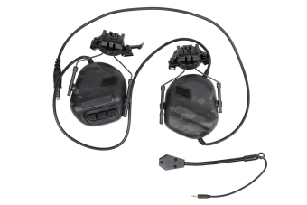 Actieve gehoorbeschermers Wosport HD-11 Gen. 5 MC Zwart