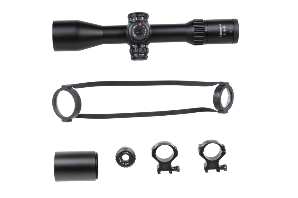 Vector Optics CONTINENTAL X6 3-18X50 VCT-34FFP lunette de visée Noir