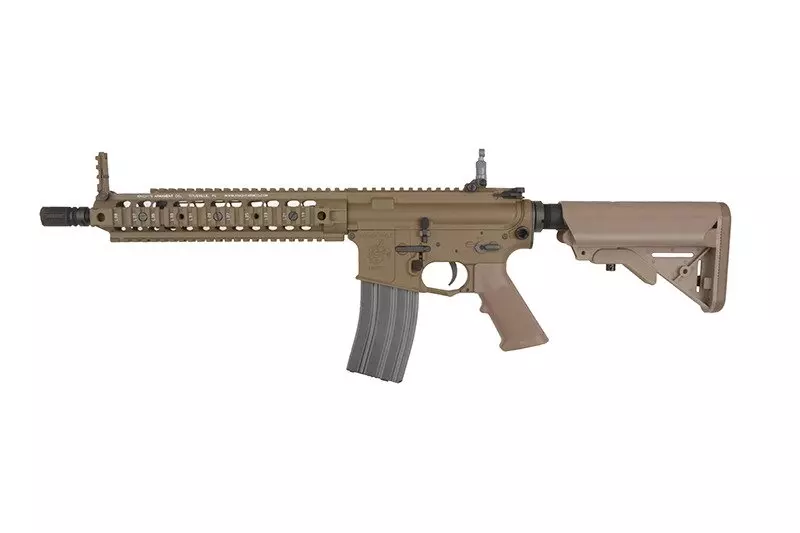 Replika karabinka Knight's Armament SR16 CQB - Tan