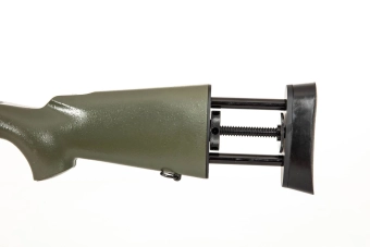 SW-04D scherpschuttersgeweer replica (opgewaardeerd) - olijfgroen (OUTLET)