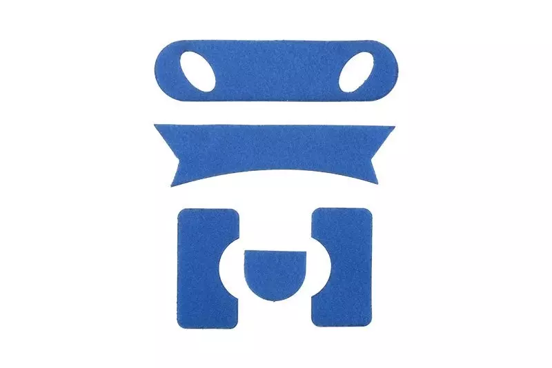 Juego de velcro para cascotipo PJ - azul