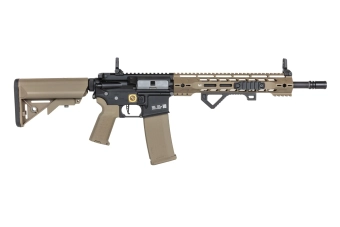Karabinek ASG Specna Arms RRA SA-P14 PRIME™ Aster II ETU z silnikiem bezszczotkowym Half-Tan