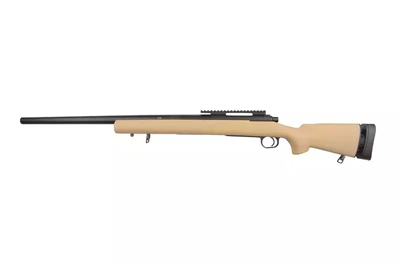 Fusil de airsoft rifle de francotirador MOD24 - bronceado