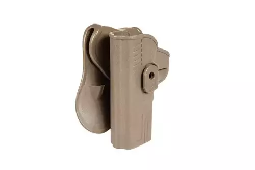 Funda para pistolas tipo Glock (zurdos) - bronceado