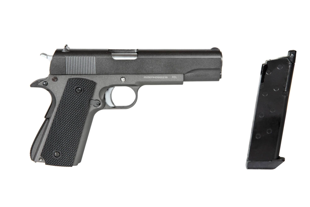 Pistola de airsoft G198 (GG) - gris