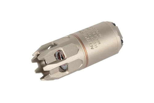 Acetech Raider replica sound suppressor with Blaster M Tan tracer