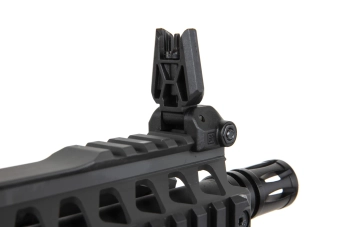Airsoftová puška Specna Arms RRA SA-P17 Prime™ Light Ops Stock Kestrel™ ETU s bezkomutátorovým motorem Šedá