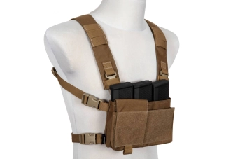 Modular Chest rig Kit básico MK3 - Marrón coyote