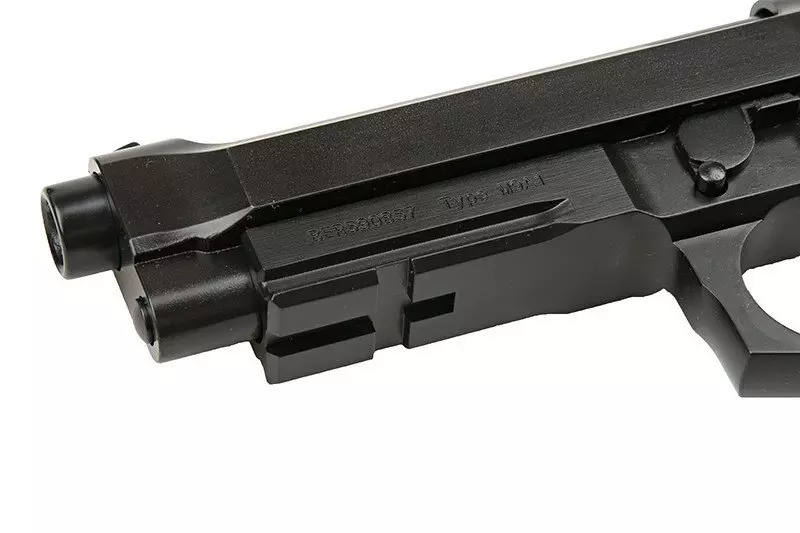 Pistola airsoft WE M9A1 v.2 (Caja LED) Negra (OUTLET)